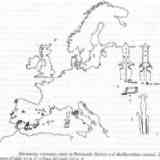 Click para ampliar. Elementos comunes entre Iberia y el Mediterráneo Central S.VIII y VII a.C.